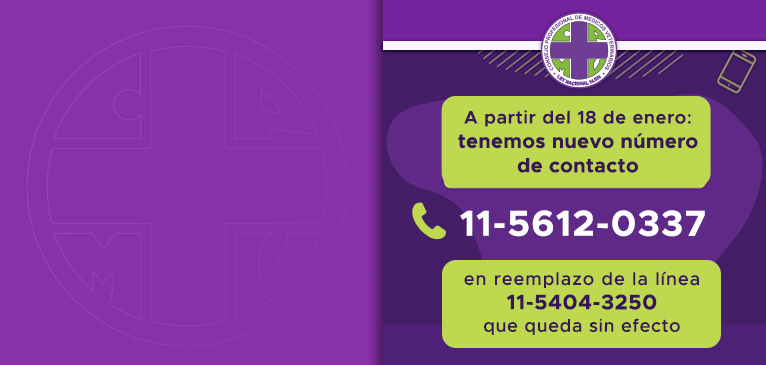 Nuevo número de contacto