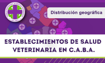 Distribución geográfica de los establecimientos de salud veterinaria
